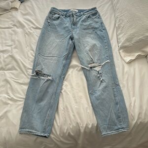 Abercrombie Mom High Rise